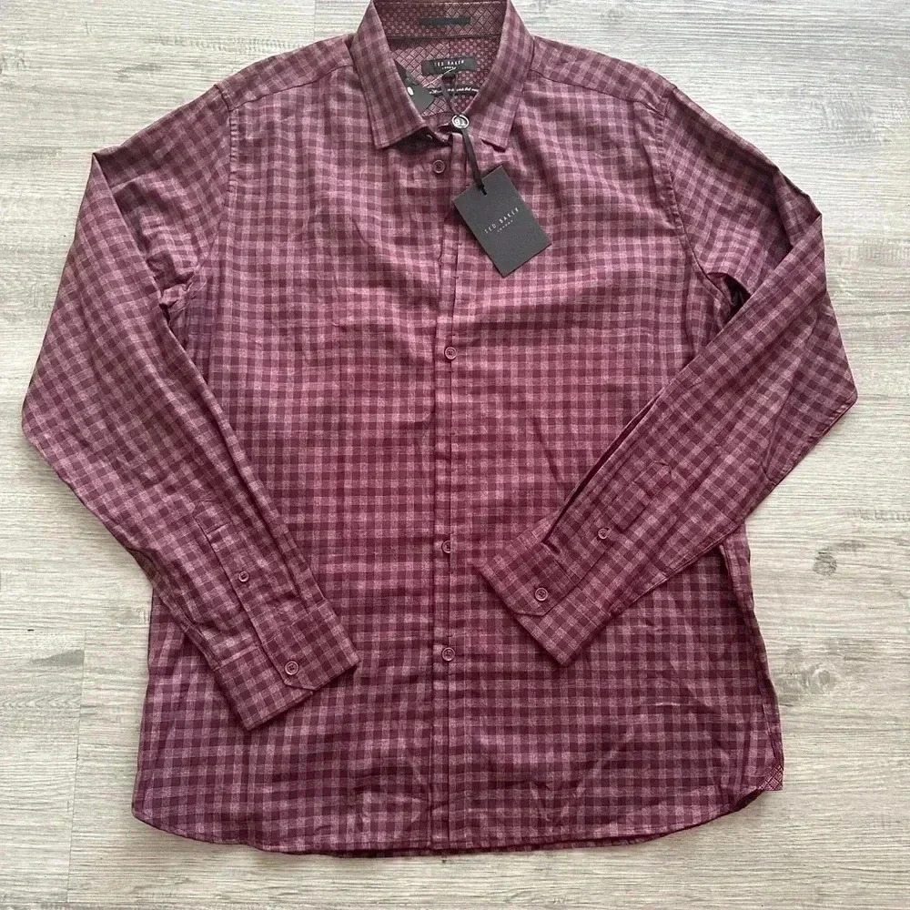 Ted Baker long sleeve button down shirt size 5